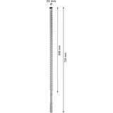 Bosch Professional EXPERT Hammerbohrer SDS-max-8X, Ø 22mm Arbeitslänge 600mm