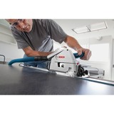 Bosch Tauchsäge GKT 55 GCE Professional, mit FSN 1400, Handkreissäge blau, 1.400 Watt, L-BOXX