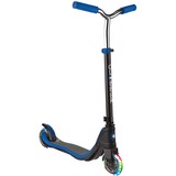 GLOBBER Flow 125 mit Leuchtrollen, Scooter blau/schwarz