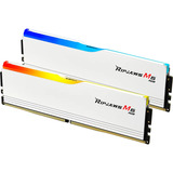 G.Skill DIMM 64 GB DDR5-6800 (2x 32 GB) Dual-Kit, Arbeitsspeicher weiß, F5-6800J3445G32GX2-RM5RW, Ripjaws M5 RGB, INTEL XMP