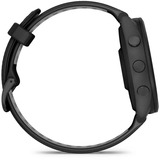 Garmin Forerunner 265, Smartwatch schwarz/hellgrau, 46 mm, Silikon-Armband