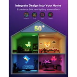 Govee Smart Mini Panel Lights, LED-Leuchte 10er-Pack
