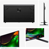 Hisense 100UR8DS RGB MiniLED, LED-Fernseher 253 cm (100 Zoll), schwarz/dunkelgrau, UltraHD/4K, Hi-View AI Engine RGB, 180Hz Panel