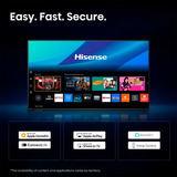 Hisense 100UR8DS RGB MiniLED, LED-Fernseher 253 cm (100 Zoll), schwarz/dunkelgrau, UltraHD/4K, Hi-View AI Engine RGB, 180Hz Panel
