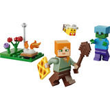 LEGO 30732 Minecraft Alex’ Begegnung am Lagerfeuer, Konstruktionsspielzeug Polybag