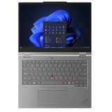 Lenovo ThinkPad L13 2-in-1 AMD G6 (21RD000AGE), Notebook grau, AMD Ryzen 5 PRO 215, AMD Radeon 740M, 16 GB LPDDR5X, 512 GB (512 GB SSD), Windows 11 Pro