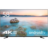 Nokia 5800A, LED-Fernseher 146 cm(58 Zoll), schwarz, Android, SmartTV, WLAN