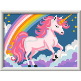 Ravensburger CreArt - Pinkes Einhorn, Malen 