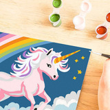Ravensburger CreArt - Pinkes Einhorn, Malen 