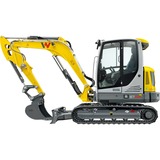 SIKU SUPER Wacker Neuson ET65 Kettenbagger, Modellfahrzeug gelb/grau