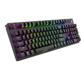 Sharkoon SKILLER SGK20, Gaming-Tastatur schwarz, US-Layout, Huano Red