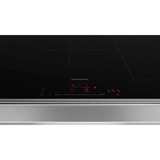 Siemens ED845HWB1E iQ500, Autarkes Kochfeld schwarz/edelstahl, 80 cm, Home Connect