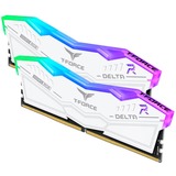 Team Group DIMM 32 GB DDR5-6600 (2x 16 GB) Dual-Kit, Arbeitsspeicher weiß, FF4D532G6600HC34DC01, Delta RGB, INTEL XMP