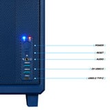 Thermaltake FTW TR100 Koralie Edition, Gaming-PC kobaltblau, Windows 11 Pro