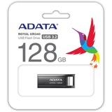 ADATA UR340 128 GB, USB-Stick nickel, USB-A 3.2 Gen 1