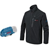 Bosch Heat+Jacket GHJ 12+18V Solo Größe S, Arbeitskleidung schwarz, ohne Akku und Ladegerät