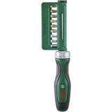 Bosch Heimwerken & Garten Bit-Ratschenschraubendreher mit Bit-Satz, 19-teilig grün/schwarz, Drehmoment bis 36 Nm