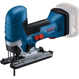 Bosch Professional Akku-Stichsäge GST 18V-125 S Professional solo blau/schwarz, ohne Akku und Ladegerät, in L-BOXX