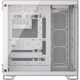 Corsair 6500X                       , Tower-Gehäuse weiß, Tempered Glass x 2