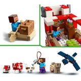 LEGO 21270 Minecraft Das Pilzkuh-Haus, Konstruktionsspielzeug 