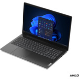 Lenovo V15 G6 AMD (83UU001LGE), Notebook schwarz, AMD Ryzen 5 150, AMD Radeon 660M, 32 GB DDR5, 512 GB (512 GB SSD), Windows 11 Pro