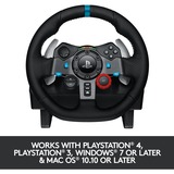 Logitech G29 Driving Force, Lenkrad schwarz