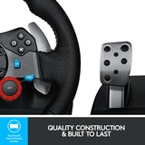 Logitech G29 Driving Force, Lenkrad schwarz