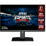 MSI Optix MAG274QRXDE, Gaming-Monitor 69 cm(27 Zoll), schwarz, HDR, G-Sync kompatibel, IPS, 240Hz Panel