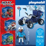PLAYMOBIL 71092 City Action Polizei-Speed Quad, Konstruktionsspielzeug 