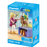 PLAYMOBIL 71747 My Life Hundefriseurin, Konstruktionsspielzeug 