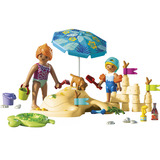 PLAYMOBIL 71906 myLife Familienspaß am Strand - 71906, Konstruktionsspielzeug 