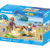 PLAYMOBIL 71906 myLife Familienspaß am Strand - 71906, Konstruktionsspielzeug 