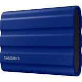 Samsung Portable SSD T7 Shield 2 TB, Externe SSD blau, USB-C 3.2 Gen 2 (10 Gbit/s), extern
