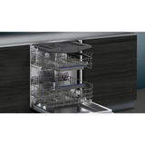 Siemens SX53ES02CE IQ300, Spülmaschine edelstahl (gebürstet)/schwarz, 60 cm, Home Connect, XXL