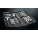 Siemens SX53ES02CE IQ300, Spülmaschine edelstahl (gebürstet)/schwarz, 60 cm, Home Connect, XXL