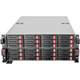 SilverStone SST-RM43-324-RS, Rack, Server-Gehäuse schwarz/rot, 4 Höheneinheiten