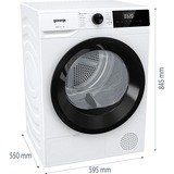 gorenje DHNE82, Wärmepumpentrockner weiß/schwarz