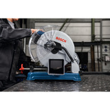 Bosch Professional Akku-Metalltrennsäge GCD 18V-355 Professional solo, 18Volt, Kapp- und Gehrungssäge blau, ohne Akku und Ladegerät