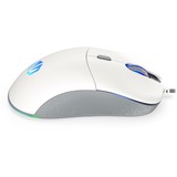 ENDORFY GEM Plus Onyx White, Gaming-Maus weiß/grau