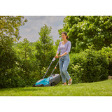 GARDENA Akku-Rasenmäher EasyMax 32/18V P4A, 18Volt türkis/grau, Li-Ion Akku 4,0Ah, POWER FOR ALL ALLIANCE