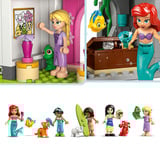 LEGO 43267 Disney Princess Prinzessinnenschloss mit Haustieren, Konstruktionsspielzeug 
