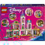 LEGO 43267 Disney Princess Prinzessinnenschloss mit Haustieren, Konstruktionsspielzeug 