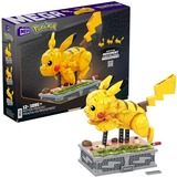 MEGA Pokémon bewegliches Pikachu Bausteine-Set mit mechanisierter Bewegung, Konstruktionsspielzeug 1095 Teile