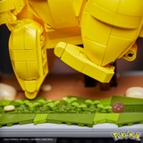 MEGA Pokémon bewegliches Pikachu Bausteine-Set mit mechanisierter Bewegung, Konstruktionsspielzeug 1095 Teile
