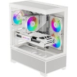 Xilence Xilent Beam XG272 , Tower-Gehäuse weiß, Tempered Glass x 2