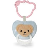 ZAPF Creation Schnuller für Babys BABY born mit Beißring und Clip Teddy-Design waschbar 