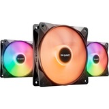 be quiet! Light Wings LX PWM high-speed 120 mm Triple Pack, Gehäuselüfter schwarz, 3er-Pack, 120 mm