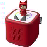 tonies Toniebox 2 Rot Starter Set Kreativ-Tonie Rot, Lautsprecher 