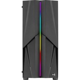 Aerocool Mecha v1, Tower-Gehäuse schwarz, Tempered Glass