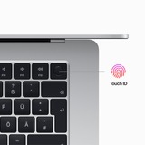 Apple MacBook Air (15") 2023 CTO, Notebook silber, 16 GB, 256 GB (256 GB SSD), M2, 10-Core GPU, macOS, Deutsch